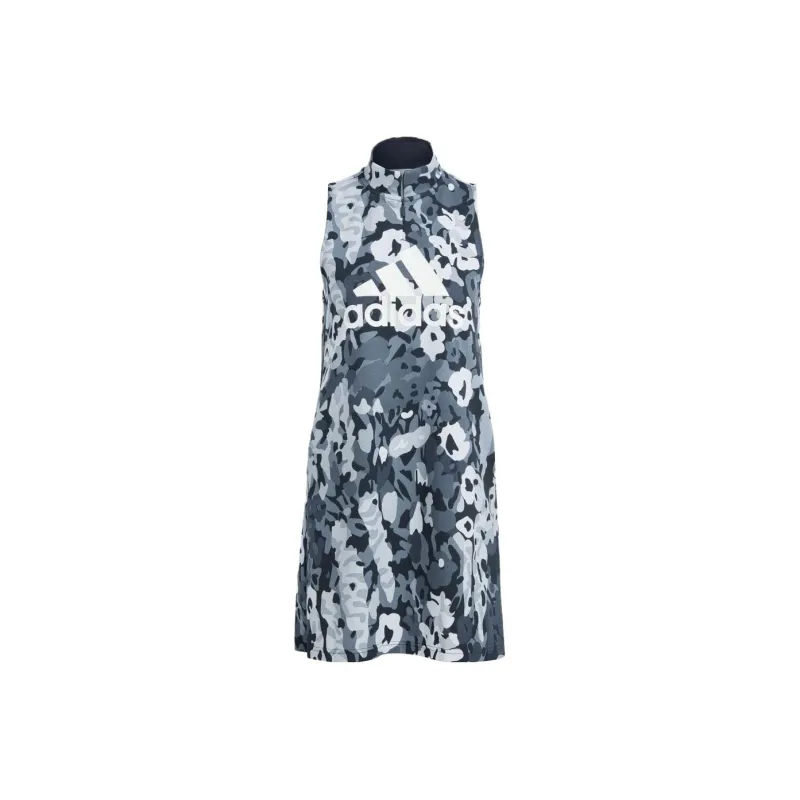Adidas Sleeveless Dress Women's Gray-0