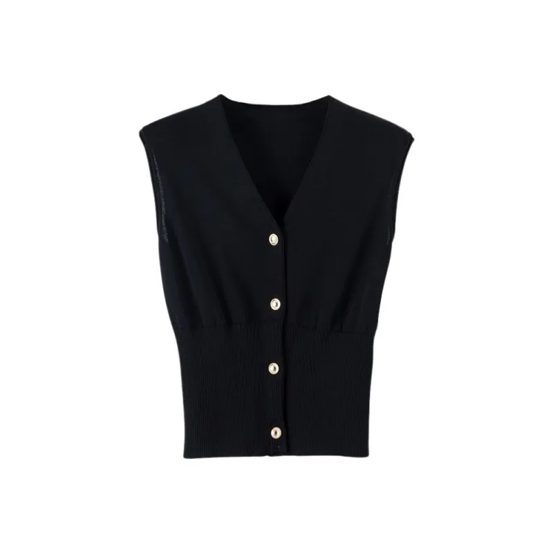 Late White Knitwear Women's Black-0