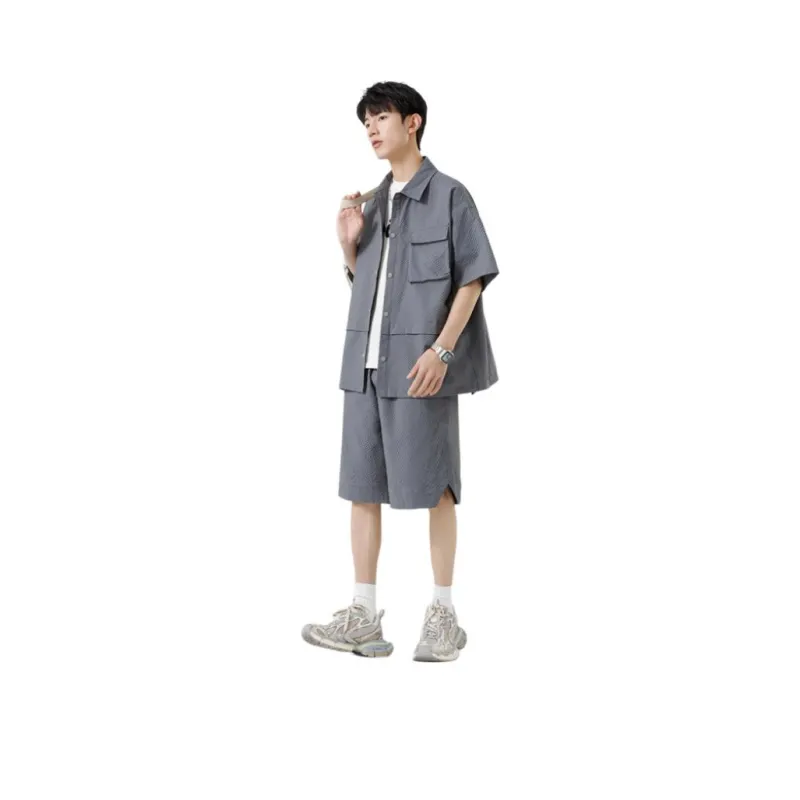 Anyveiw Shirt Matching Set Unisex-23