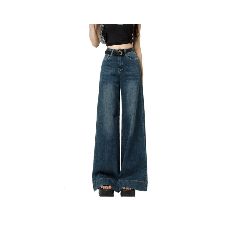 Concubine Zhu Jeans Women's Vintage Blue-0