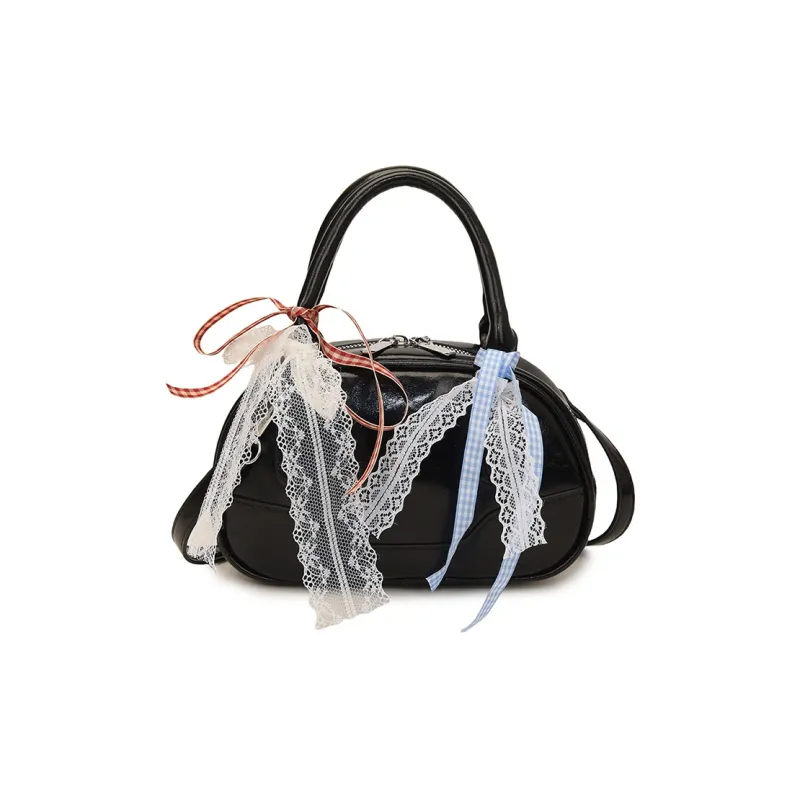 RIVMIND PU One Shoulder Handbag Women's White/Black/Pink/Red/Khaki/Green-6