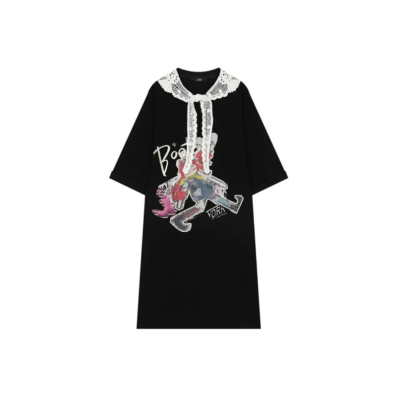 ELF SACK Short Sleeved Dress Women's-5