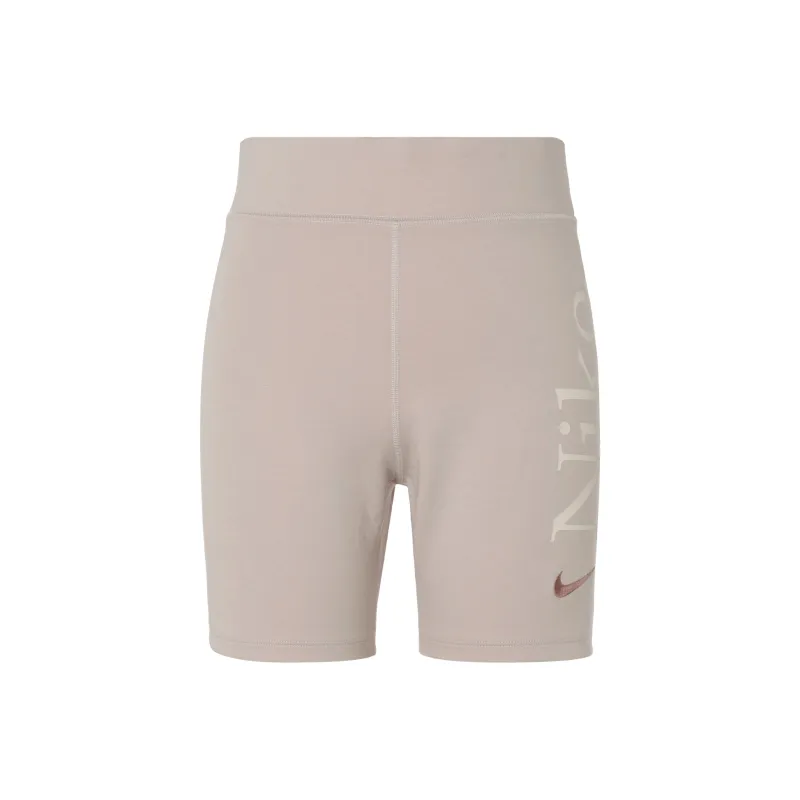 Nike Sportswear Classic Casual Shorts Women's Gray Purple-0