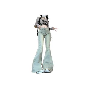 FASTFISH Jeans Women's Blue