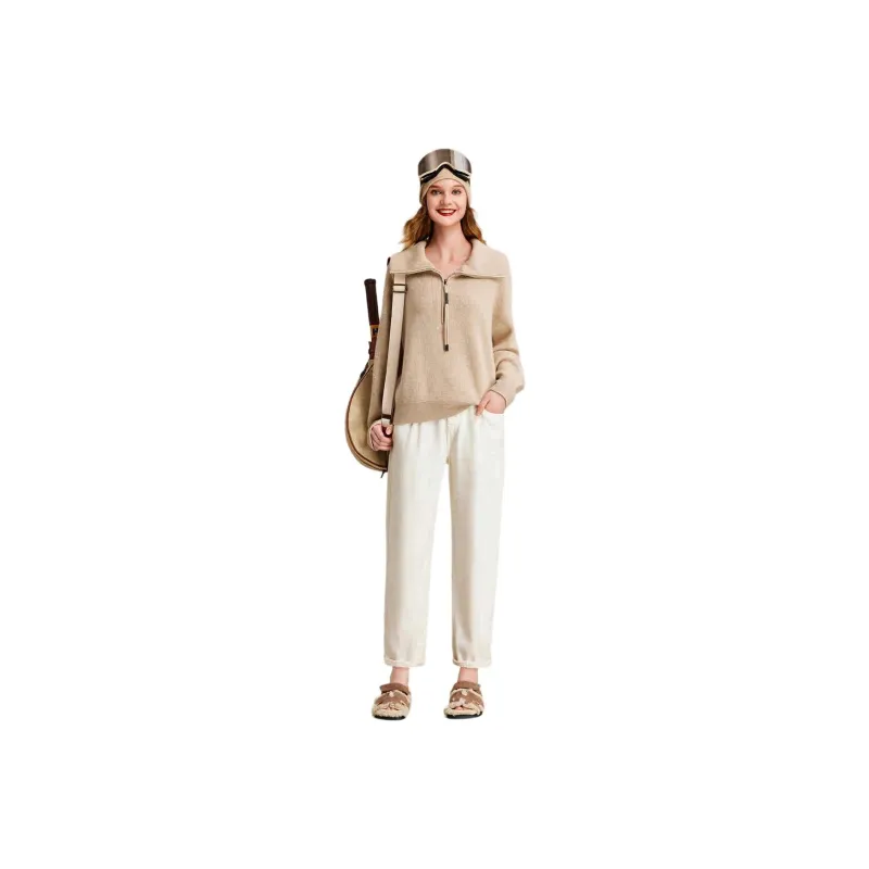 HAVVA Jeans Women's White-0