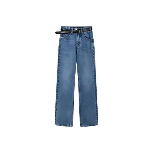 FORNI Jeans Women's Denim Blue