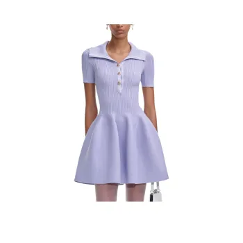 Self portrait Short sleeved Dress