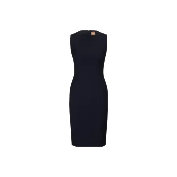 HUGO BOSS Sleeveless Dresses Women's Blue