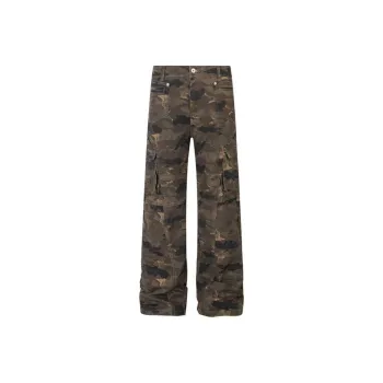 DanerWang Cargo Pants Women's Camouflage