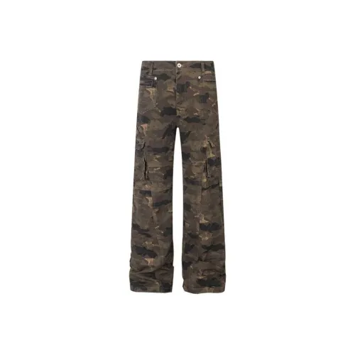 DanerWang Cargo Pants Women's Camouflage