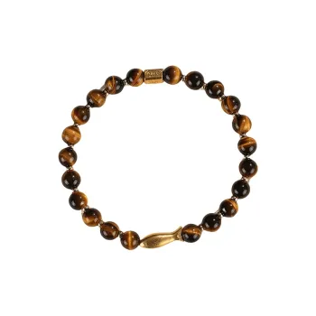 JONNY MOORE Tiger's Eye Stone Jade Bracelets Women's