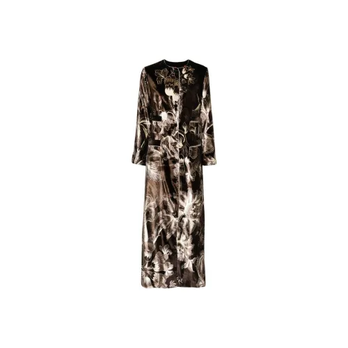 F.R.S For Restless Sleepers SS24 Long-Sleeved Dresses Women's Coffee