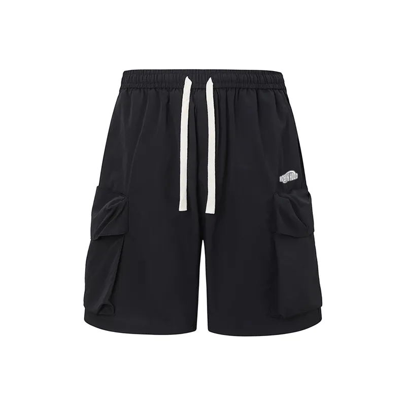 ROBINHOOD Casual Shorts Unisex Orange-6
