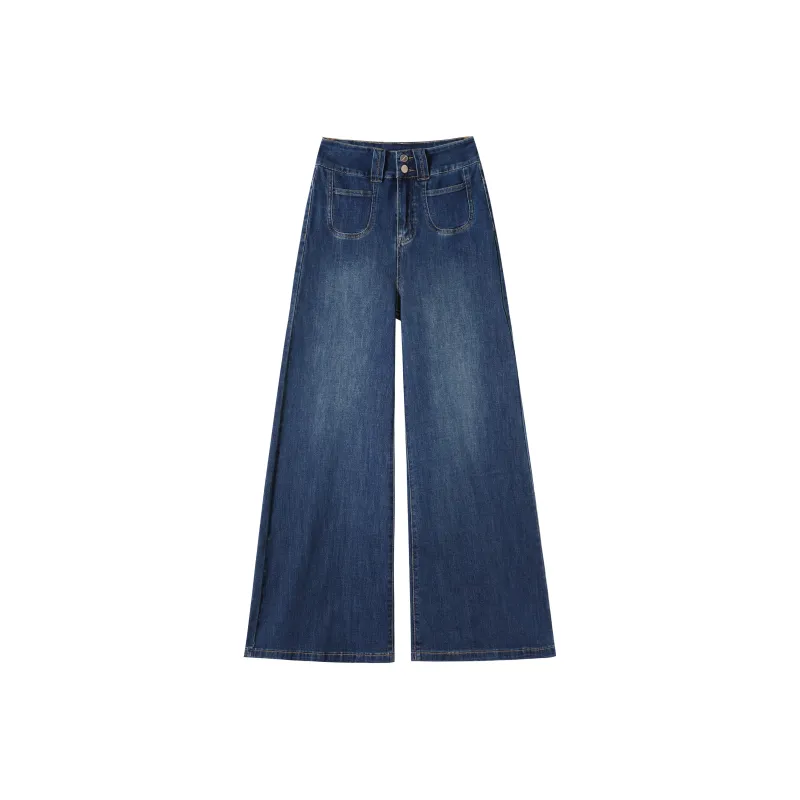 MADALLO Jeans Women's Vintage Blue-4