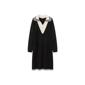 CHUU Long Sleeved Dresses Women's Black
