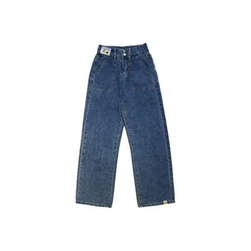B.Duck Jeans Women's Dark Sky Blue