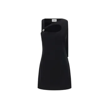 COPERNI Logo Plaque Cut Out Mini Dress