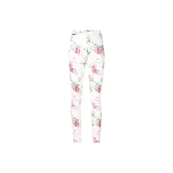 PHILIPP PLEIN Embellished Rose Print Jeans