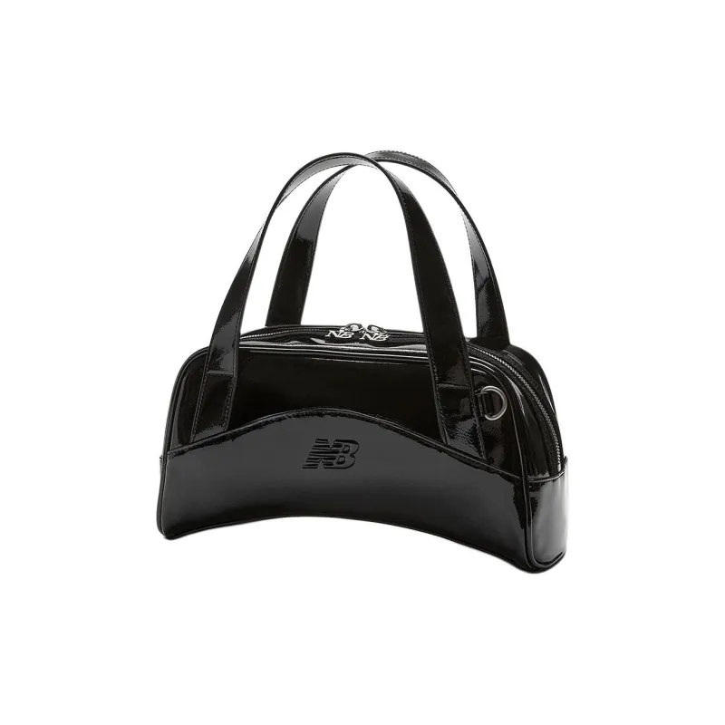 New Balance Polyester Handbag Regular Unisex Black-1