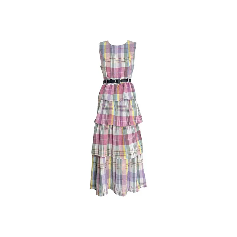 JOSR Sleeveless Dress Women's Image Color-0