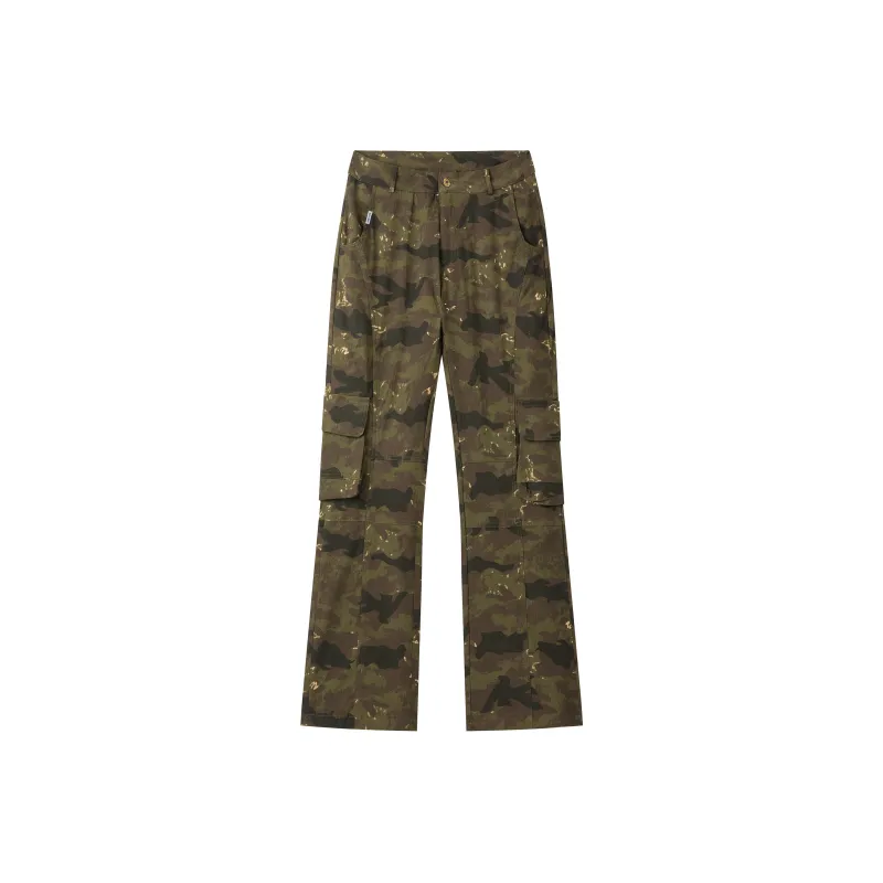 SAME FLOW Casual Pants Unisex Camouflage-0