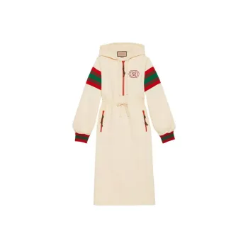 GUCCI Web stripe Hooded Dress