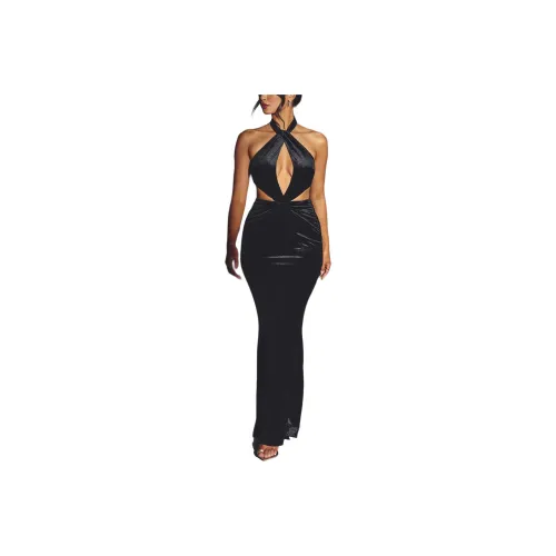 OH POLLY ADRIANA Sleeveless Dress Women's Jet Black/Ink Black