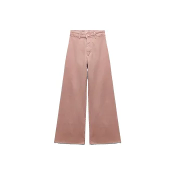 ZARA Jeans Women's Earth Gray Pink
