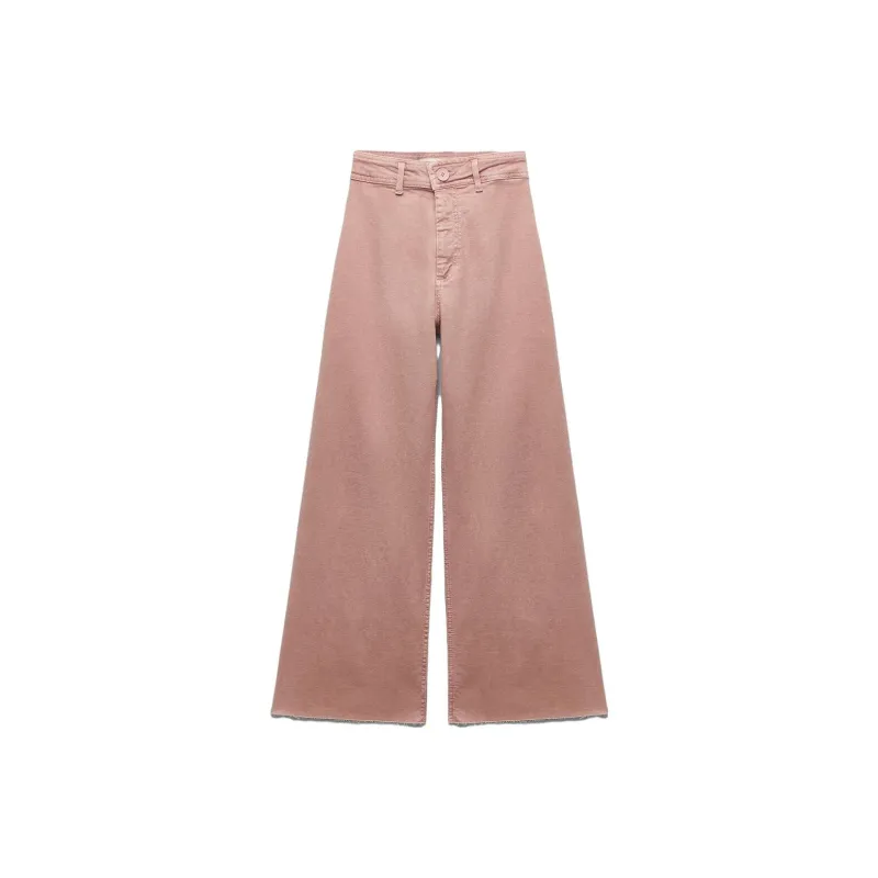 ZARA Jeans Women's Earth Gray Pink-0