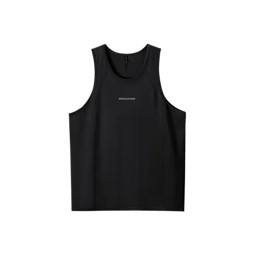 Muscle Dog Tank Top Men's Black