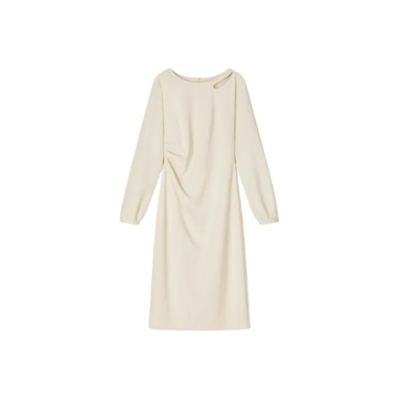 Orange Desire Long Sleeved Dresses Women's-0