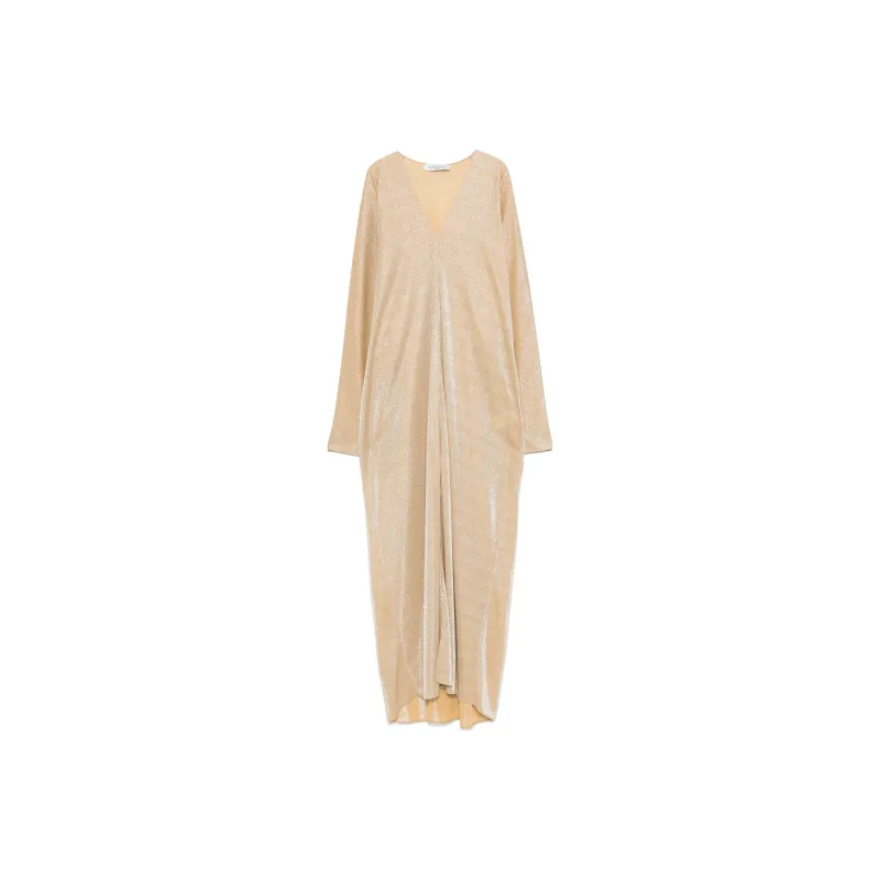 Lanvin Glitter detail Maxi Dress-0