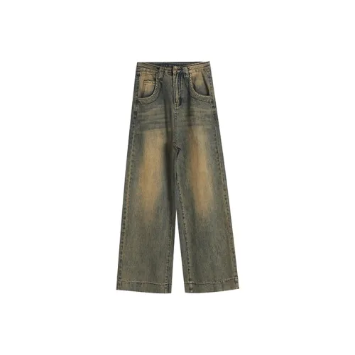 WOWI KCKS Jeans Women's Yellow Mud