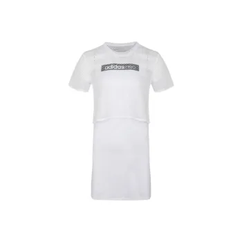 Adidas Neo Short Sleeved Dresses Women's White