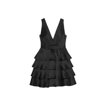Sandro Sleeveless Dress Women's Black