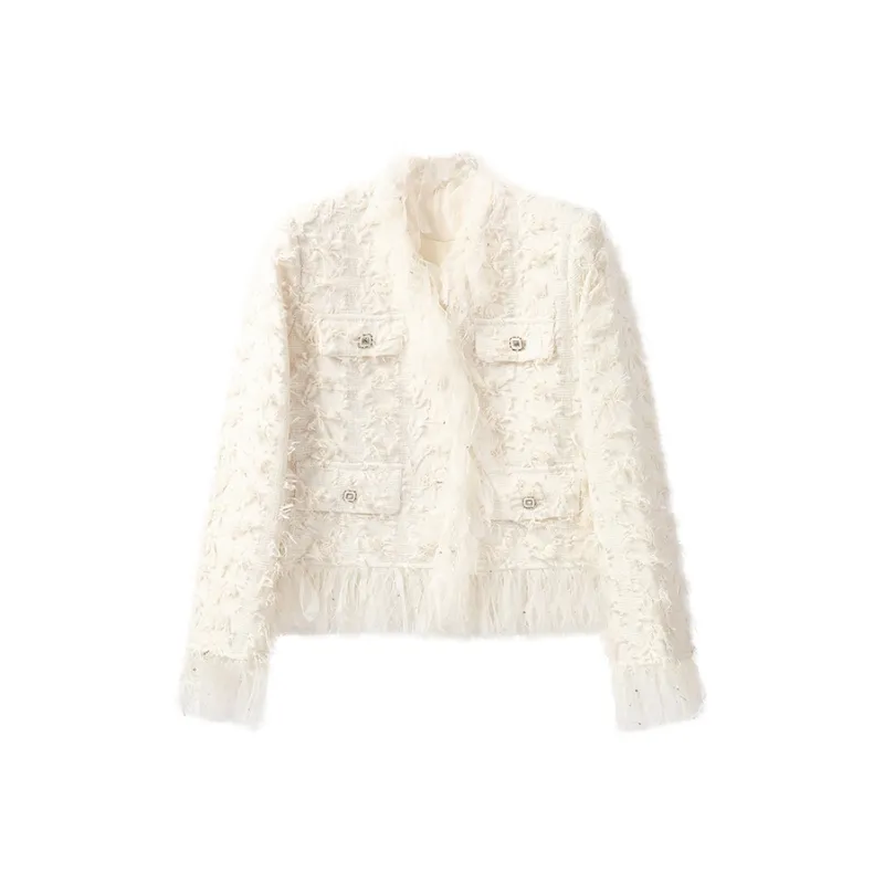 FAIRWHALE Velvet feel Coat Women's-0