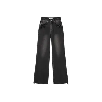 UOOYAA Jeans Women's Dark Gray