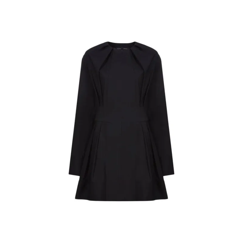 PROENZA SCHOULER Poplin Stretch cotton Minidress-0