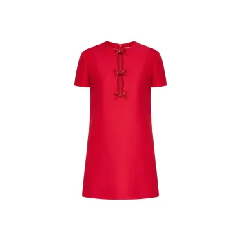 Valentino Valentino ROSSO Lunar New Year SS24 Short-Sleeved Dresses Women's Red