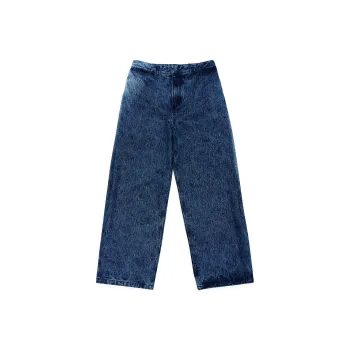 ADER ERROR ADER ERROR Through Editism Series Jeans Women's Denim Blue