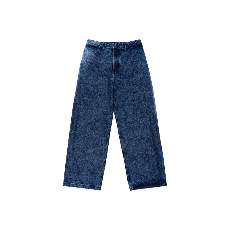 ADER ERROR ADER ERROR Through Editism Series Jeans Women's Denim Blue-0