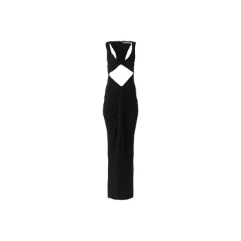 Christopher Esber Vivenda Draped Cut out Dress