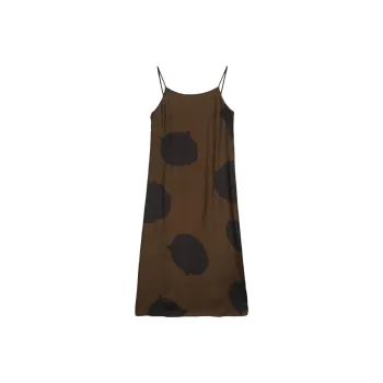 UMA WANG Anaya Abstract print Midi Dress