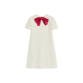 Valentino Short Sleeved Dresses Women's Light Beige
