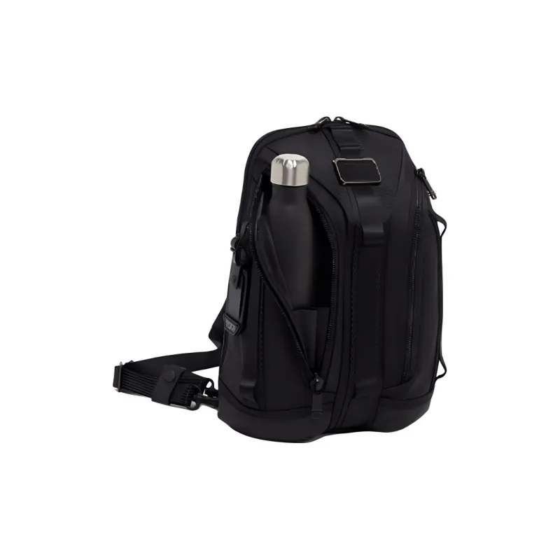 TUMI Alpha Bravo Polyamide Sling Bag Medium Size Men's Black-1