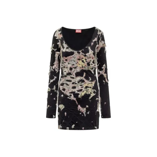 DIESEL Pattern Mini Dress