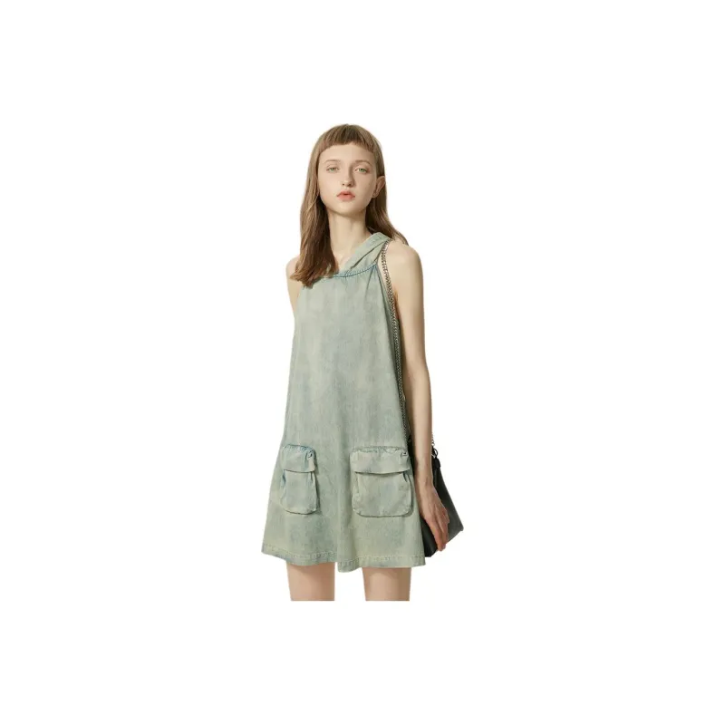 AIVEI Sleeveless Dress Women's Glacier Blue/3200-0