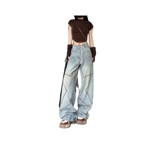 The Temptation Of The Muse Jeans Women's Blue