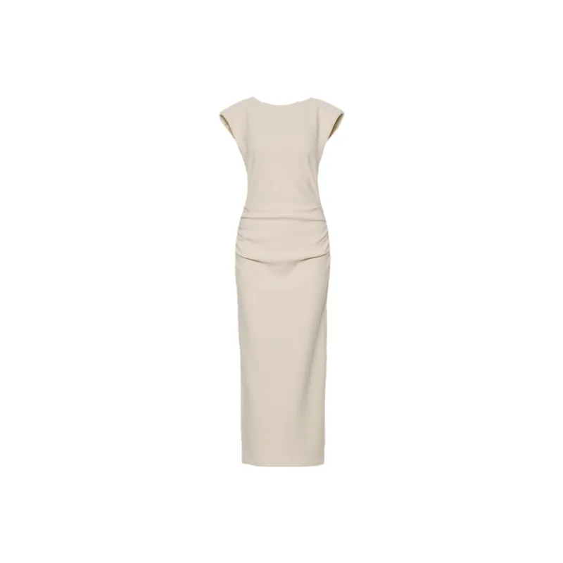 DPLAY Sleeveless Dress Women's Creamy Apricot-0