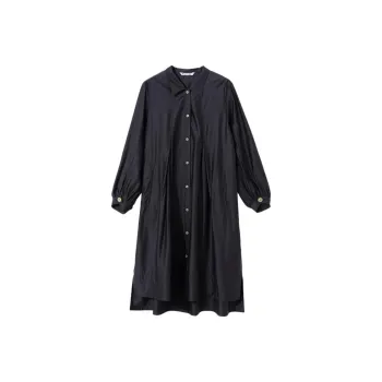Broadcast Long-Sleeved Dresses Women's Black